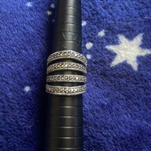 Sterling Silver Marcasite Ring
